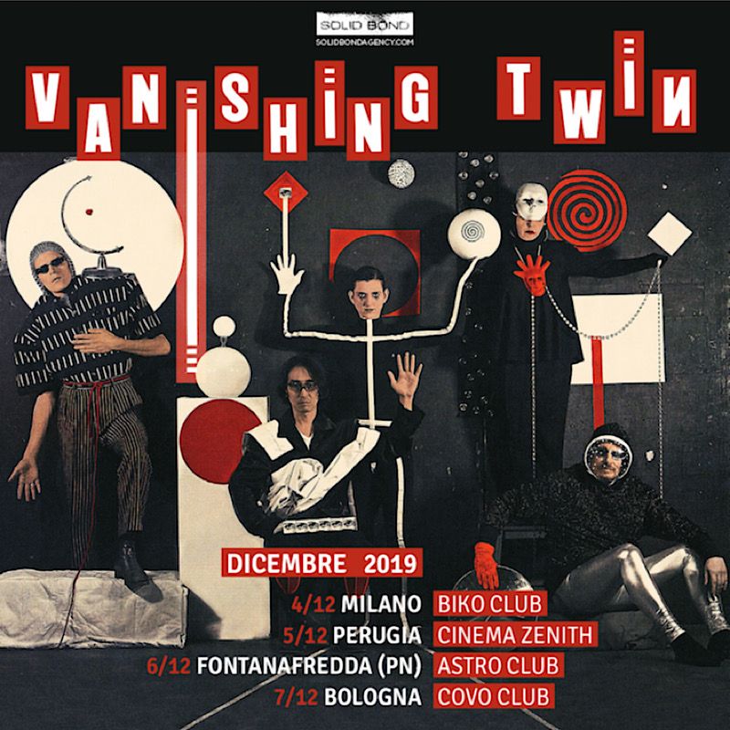 VANISHING TWIN: le date del tour italiano