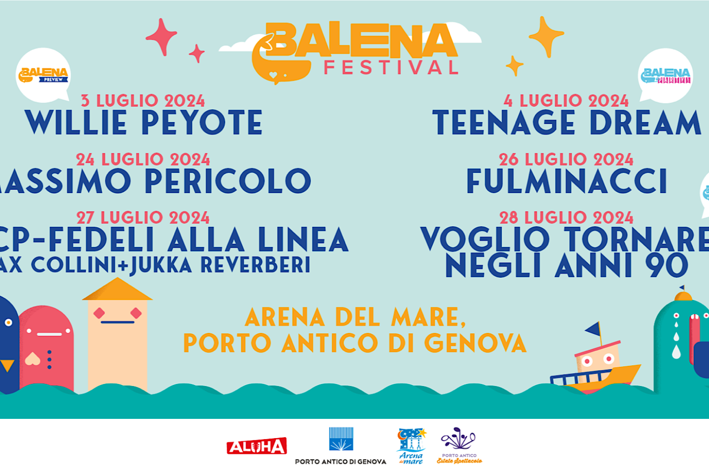 In arrivo il Balena Festival 2024!