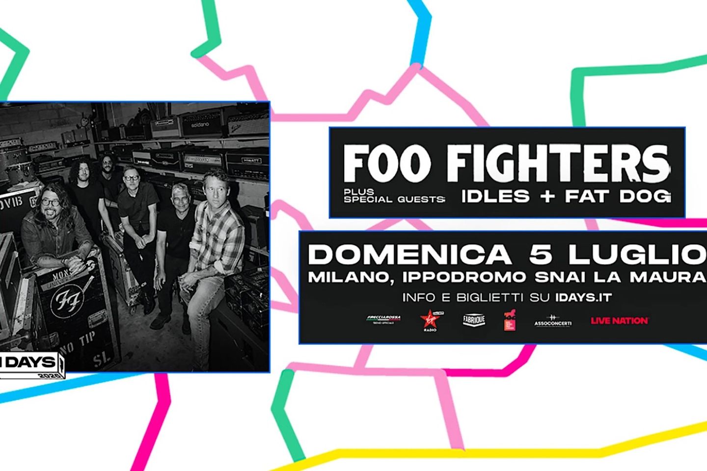 I-DAYS 2026: arrivano i FOO FIGHTERS!