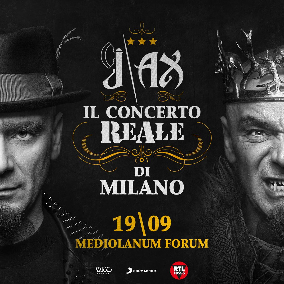 J-AX – Vivo Concerti annuncia il concerto ReAle di Milano! Sabato 19 settembre 2020 @ Mediolanum Forum di Assago, Milano