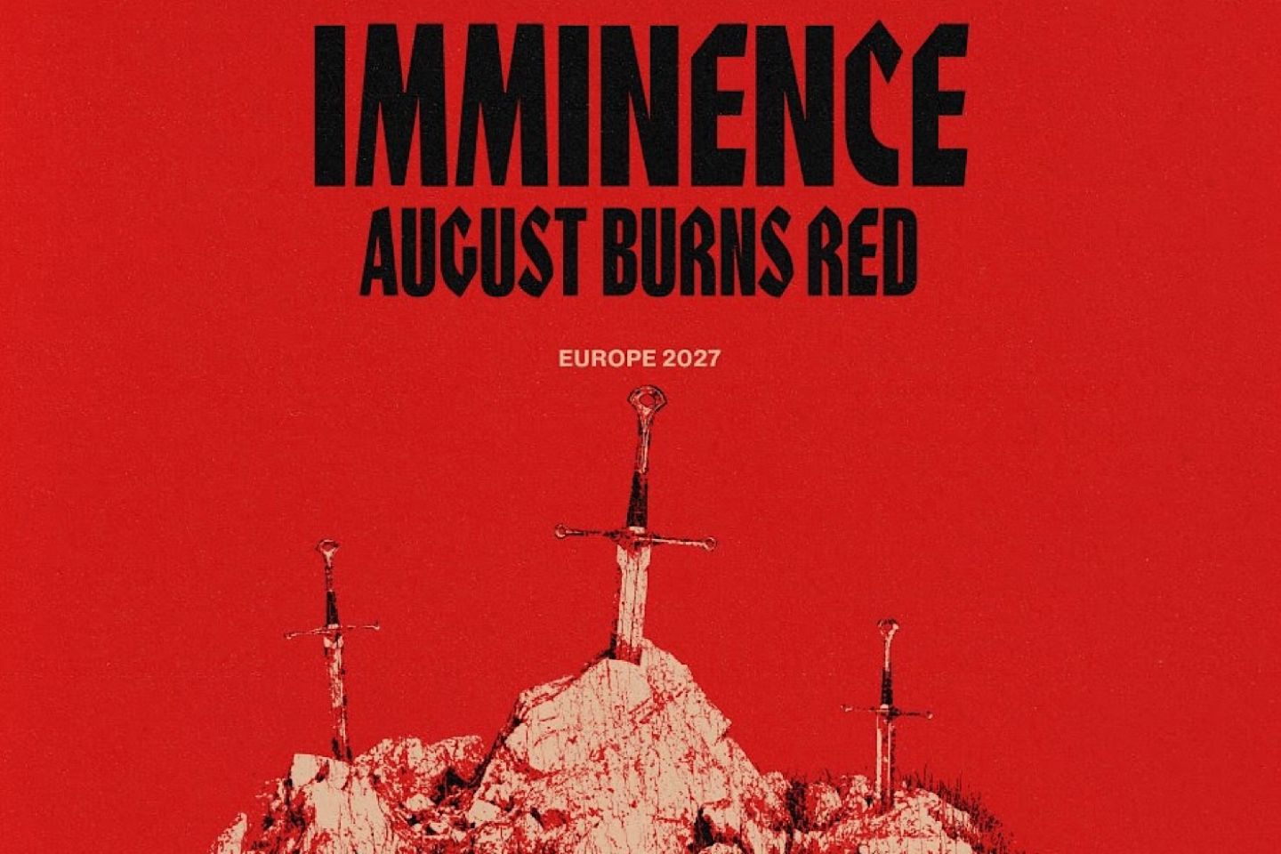 IMMINENCE: una data a Milano a gennaio con gli AUGUST BURNS RED