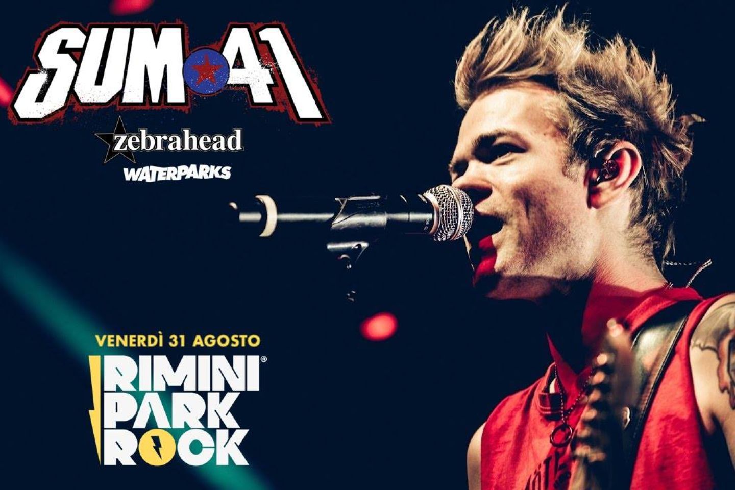 Un 31 agosto targato SUM 41 @ Rimini Park Rock.