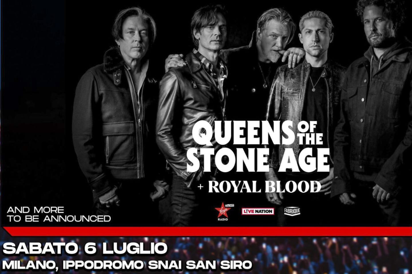 I-DAYS MILANO: i QUEENS OF THE STONE AGE il 6 luglio sul palco dell’Ippodromo Snai San Siro