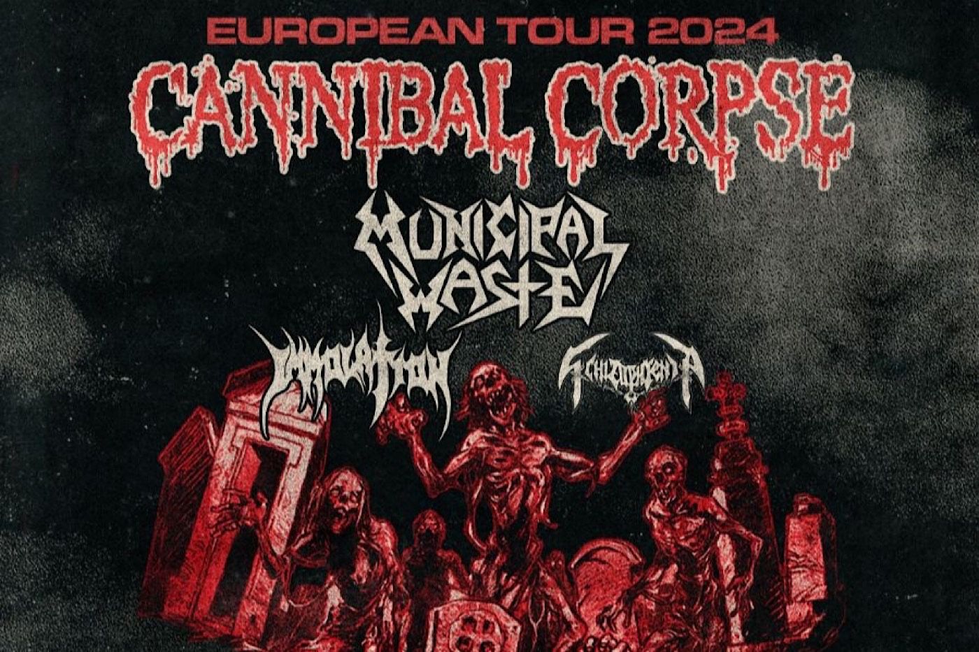 CANNIBAL CORPSE: una data a Milano a metà ottobre