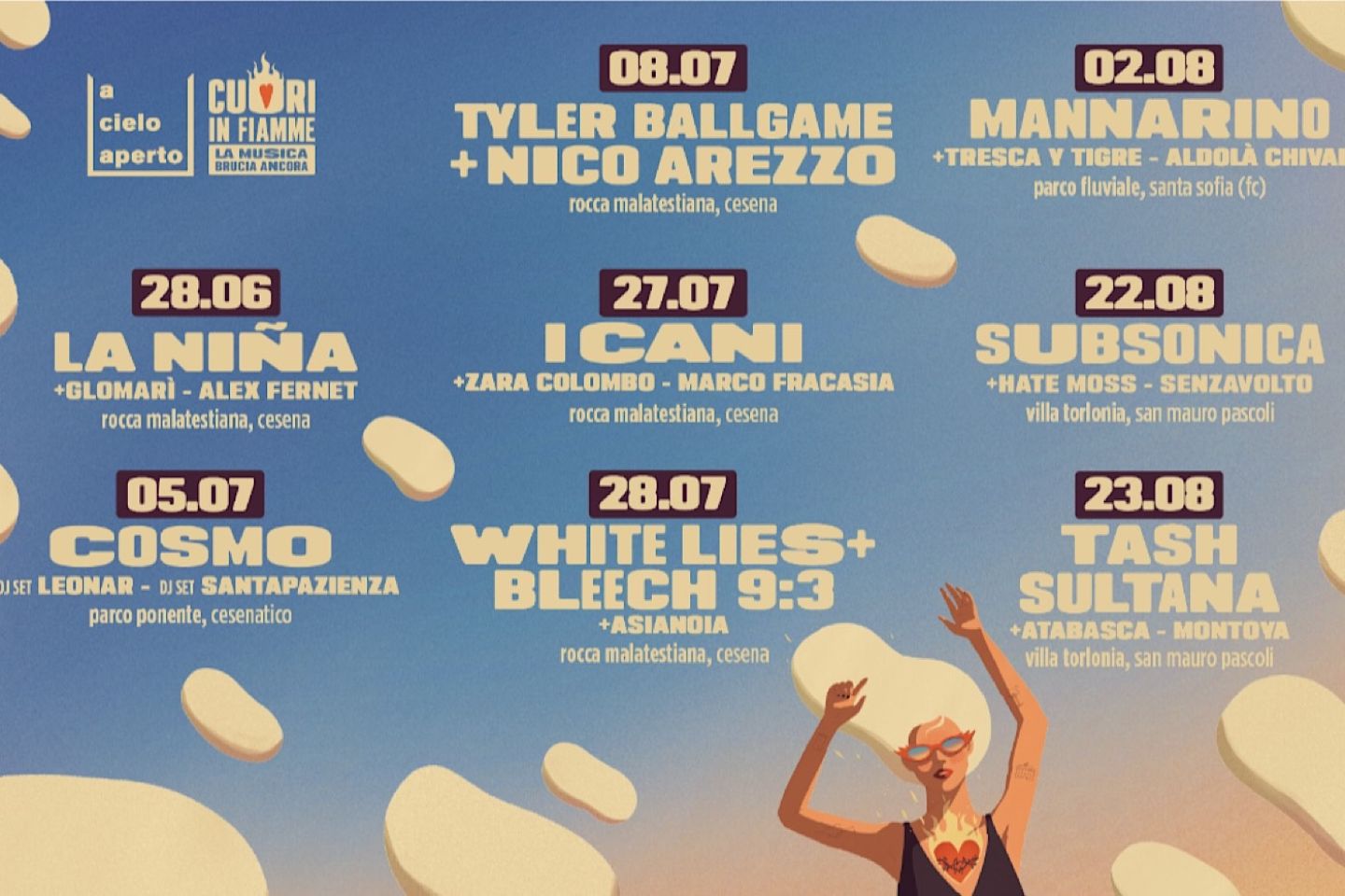 ACIELOAPERTO CUORI IN FIAMME- la musica brucia ancora – XIV edizione