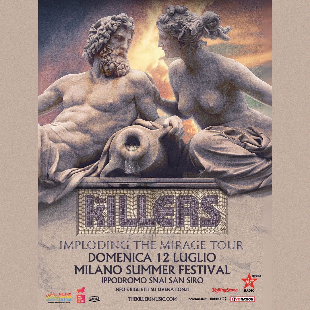 THE KILLERS: la band in tour quest’estate in Italia il 12 luglio al Milano Summer Festival!