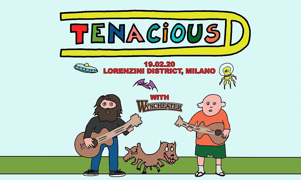 Tenacious D: “THE GREATEST BAND ON EARTH” di Jack Black e Kyle Gass arriva in Italia per un’unica data!