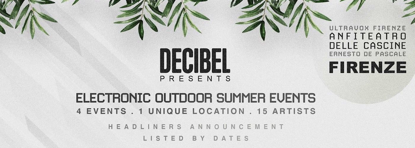 Decibel Open Air presenta Ilario Alicante (domenica 15 maggio), Joseph Capriati (sabato 11 giugno), Charlotte de Witte e Enrico Sangiuliano (sabato 25 giugno) e Solomun (sabato 23 luglio)