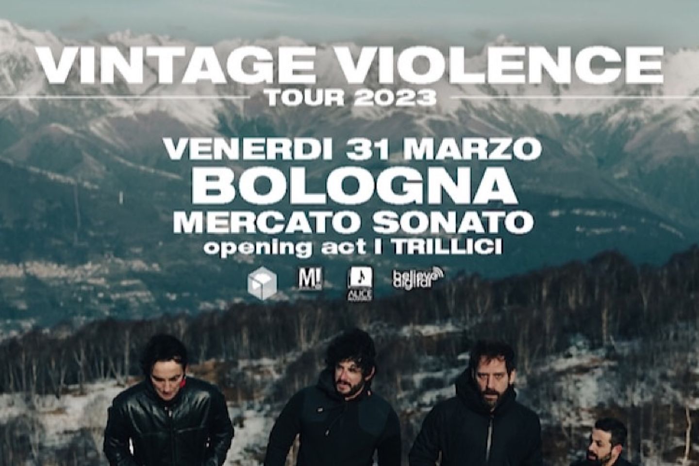 VINTAGE VIOLENCE Venerdì 31 marzo presso il Mercato Sonato Di Bologna