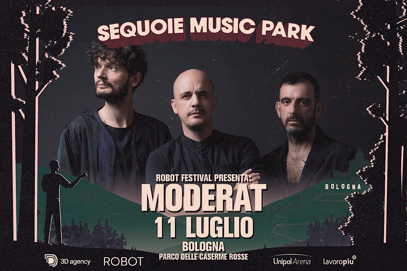 Tutto pronto per i Moderat + Il Quadro di Troisi a Sequoie Music Park (Bologna)