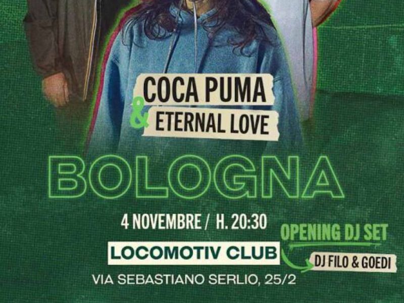 JAMESON DISTILLED SOUNDS: arriva a Bologna il 4 Novembre al Locomotiv Club con Coca Puma, Eternal Love e Goedi e Filo.