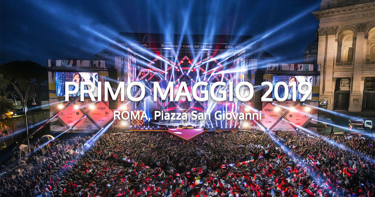 CONCERTO DEL PRIMO MAGGIO 2019 • Ecco i primi nomi confermati!