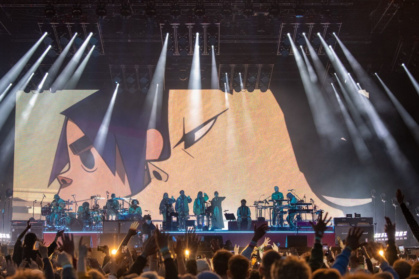 Gorillaz @ Roskilde Festival, Roskilde (DK) - Francesca Garattoni x www.vezmagazine.it