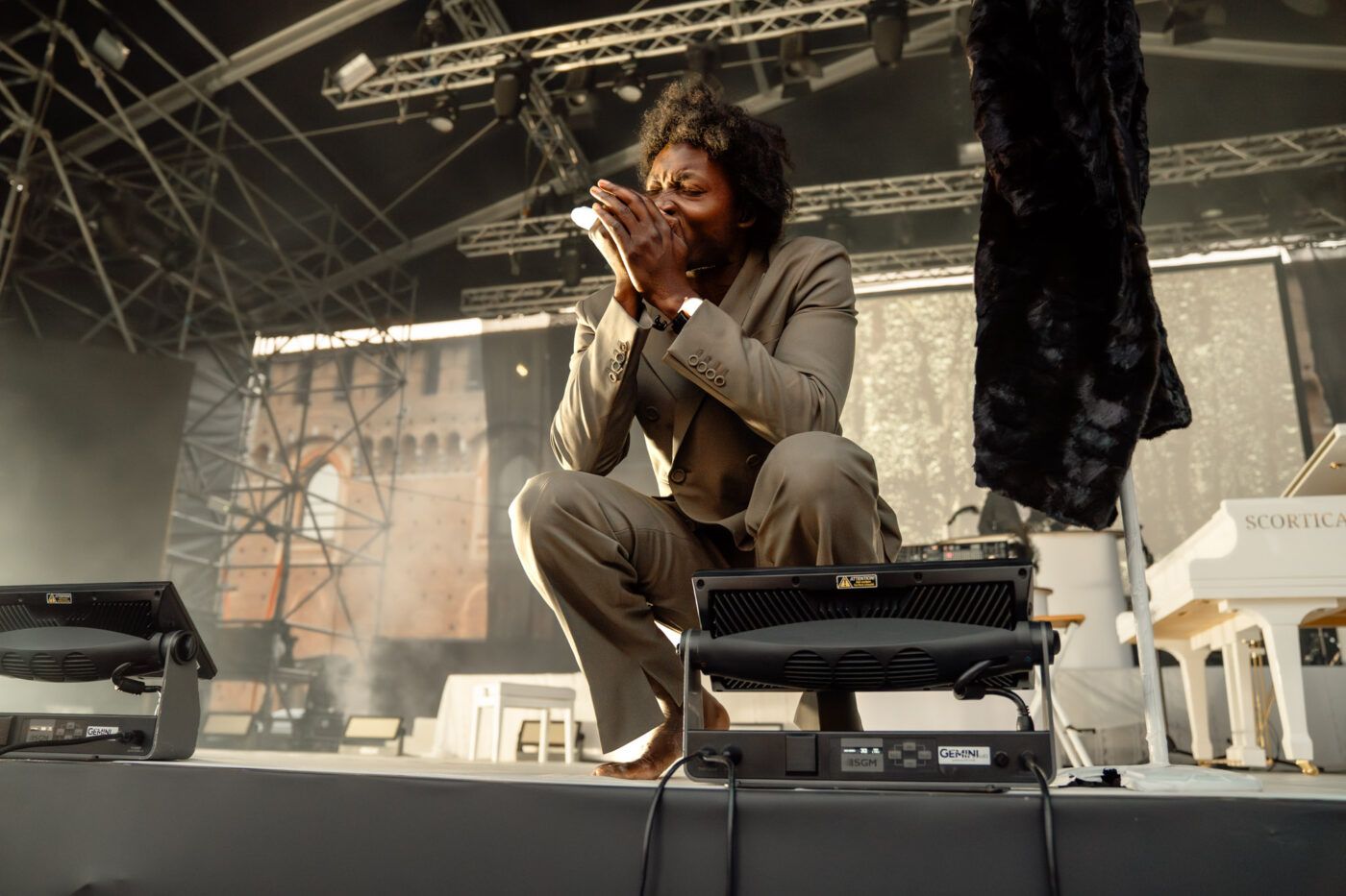 Benjamin Clementine live @ Castello Sforzesco (Milano) Claudia Bianco per www.vezmagazine.it