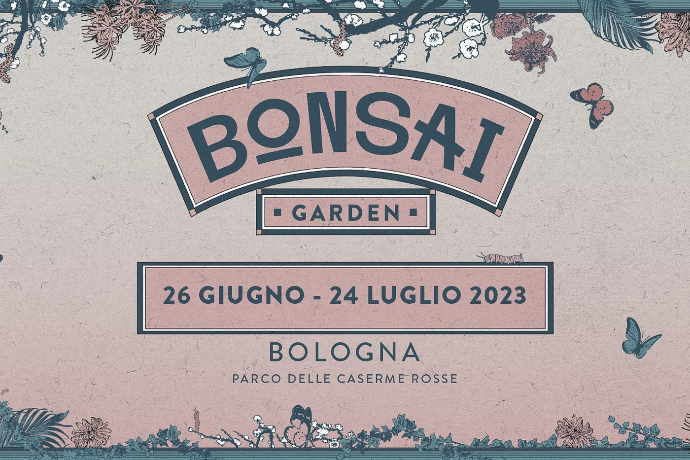 Dal 26 giugno al 24 luglio torna BOnsai Garden! La rassegna musicale del Parco delle Caserme Rosse di Bologna