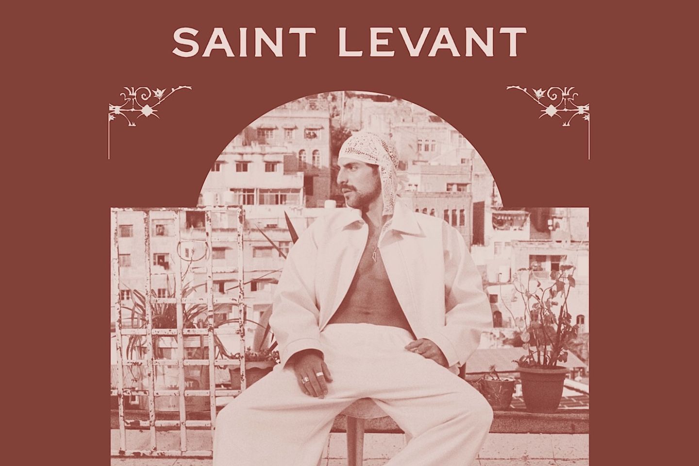 SAINT LEVANT: l’artista palestinese, che ha recentemente pubblicato il nuovo album DEIRA, arriva in Italia per la prima volta  
