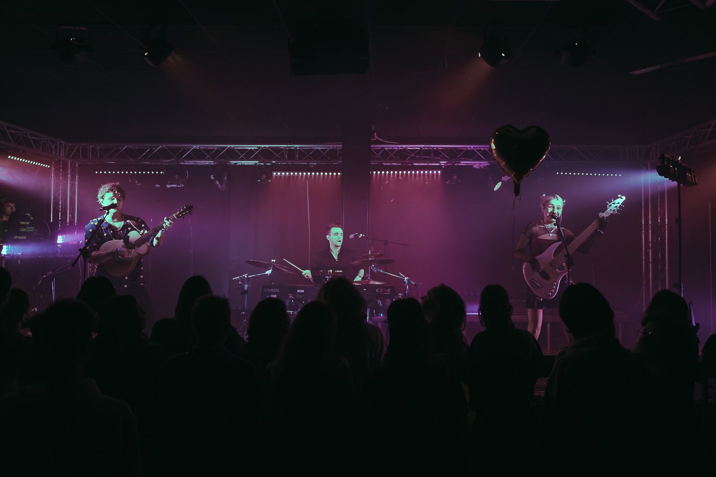 We Three @ Legend Club, Milan shot by Federica Mulinacci