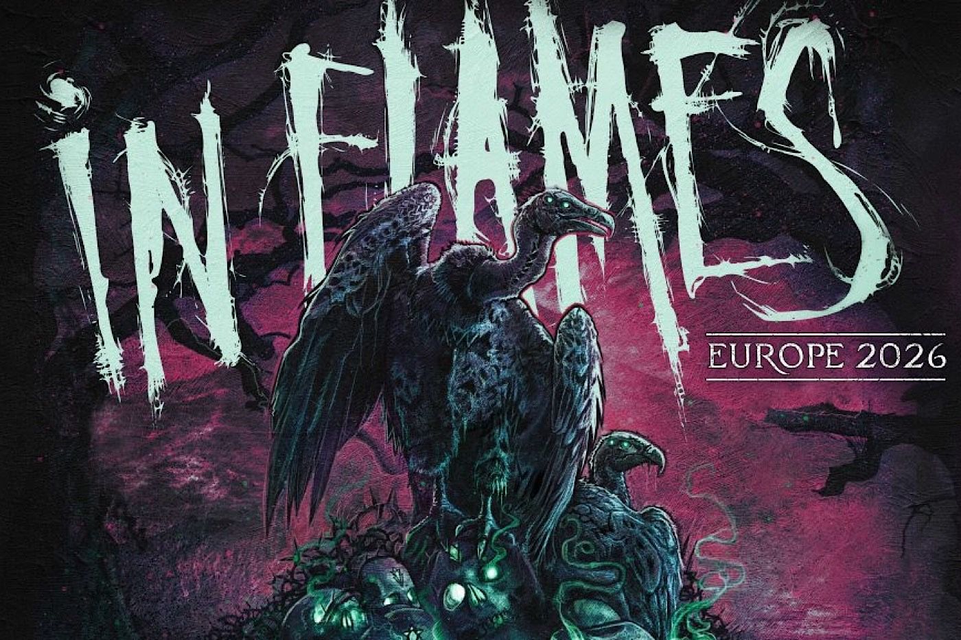 IN FLAMES: una data in estate a Bologna con i Bleed From Within
