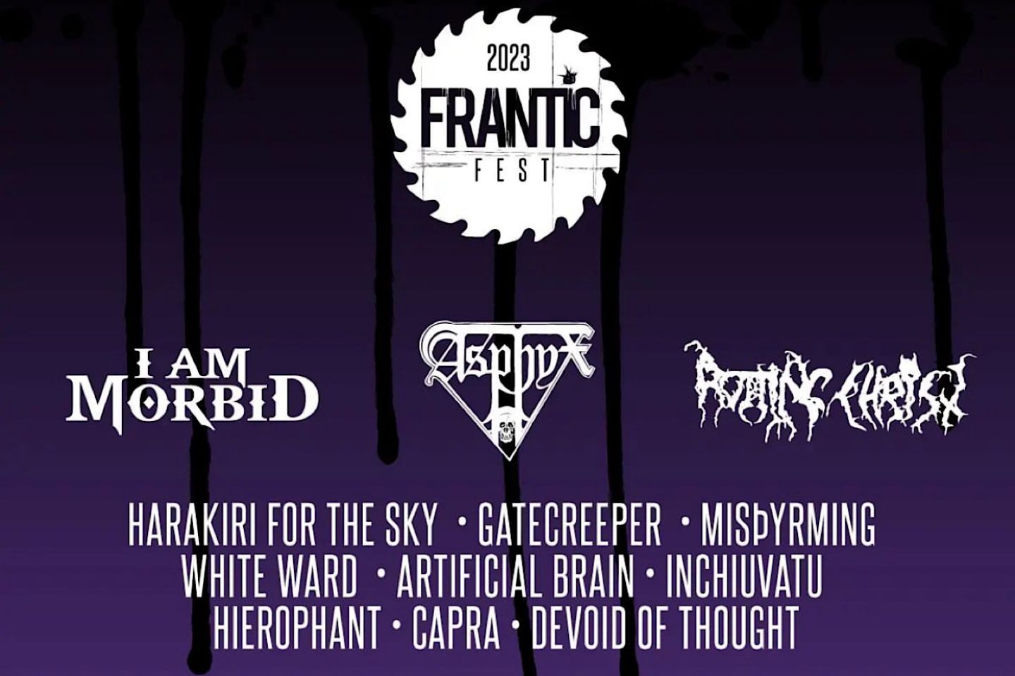 FRANTIC FEST 2023: confermati I AM MORBID (con il trentennale di ‘Covenant‘ dei MORBID ANGEL), ASPHYX e altri