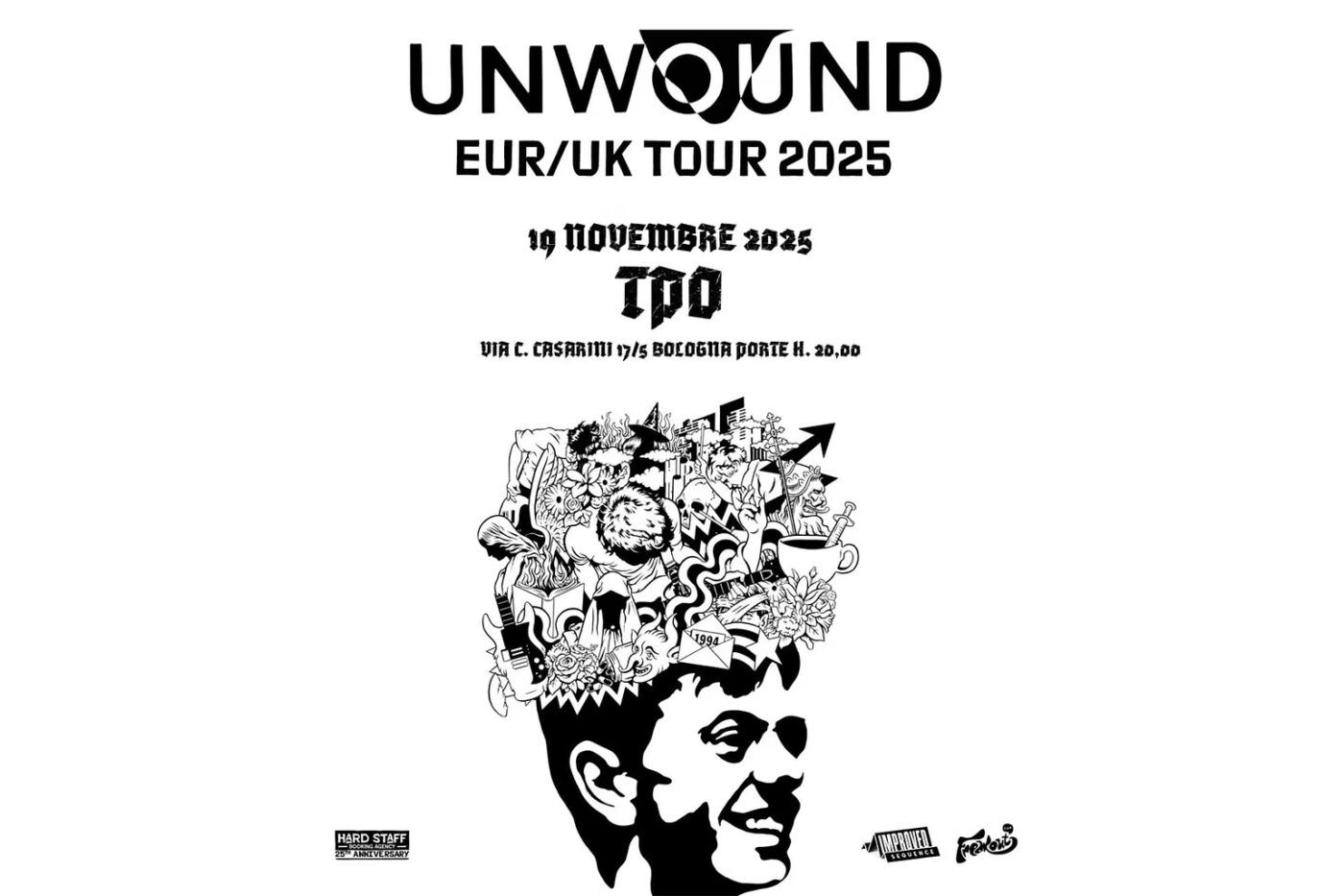 UNWOUND al TPO di Bologna il 19 Novembre 2025