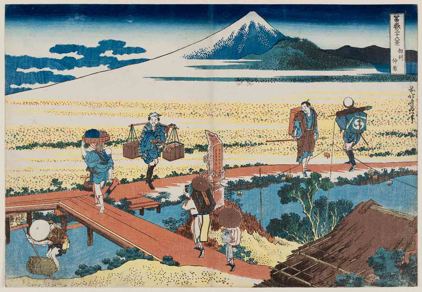 Quadri famosi tsunami di Hokusai, stampa su tela per le pareti