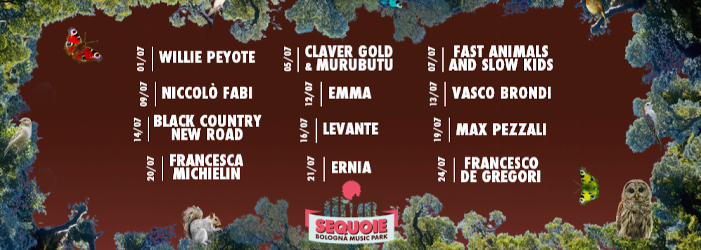 Francesco De Gregori, Max Pezzali e Ernia completano la line up di